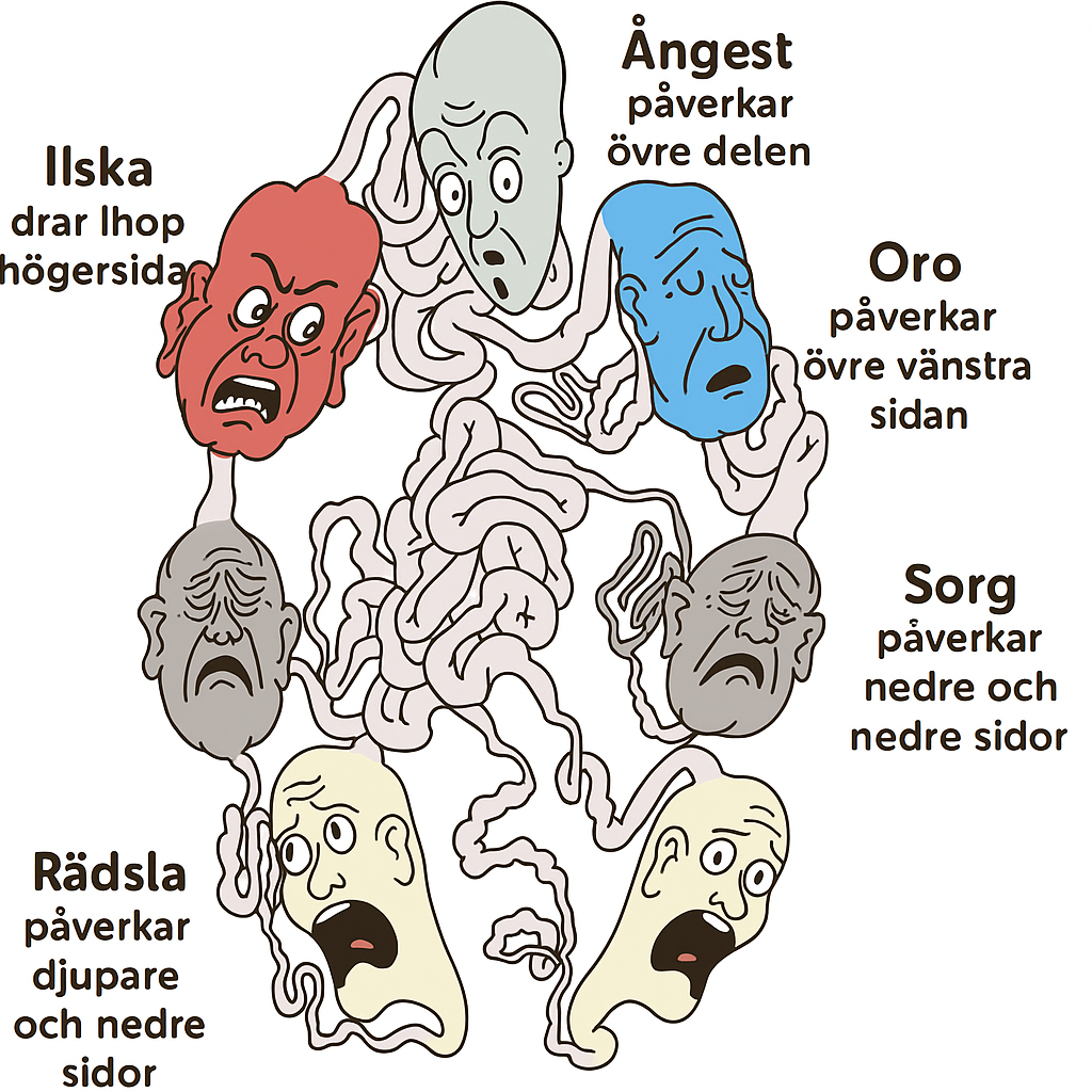 a group of cartoon faces